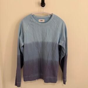 unisex/men's-sized SOULCYCLE blue tones/ombré sweatshirt [M]